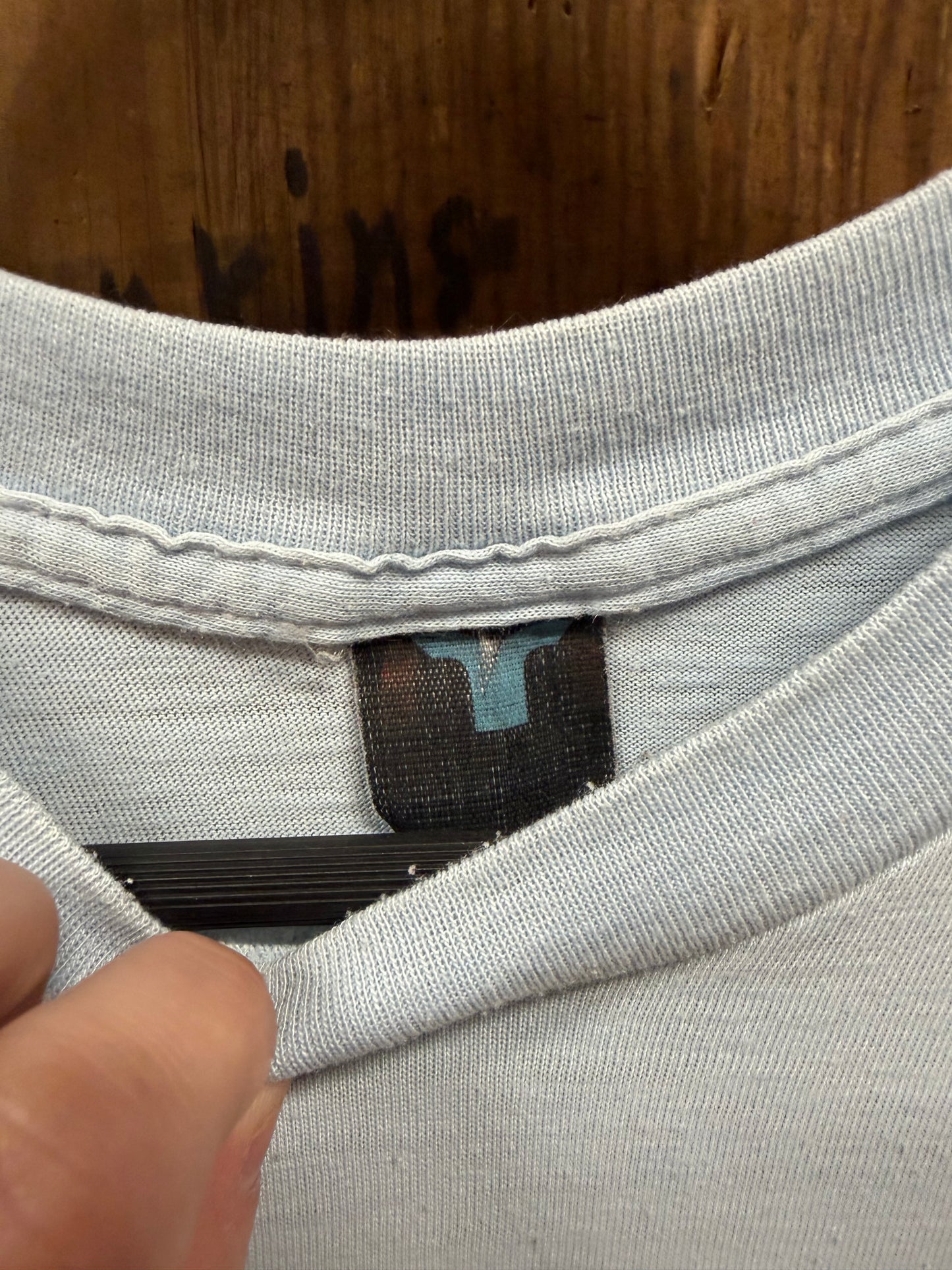 Vintage light blue Las Vegas shirt