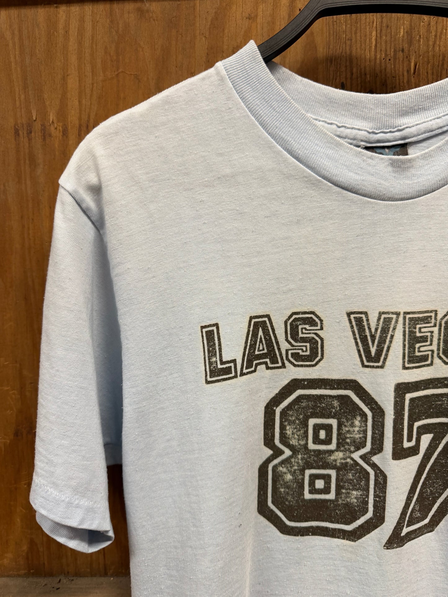 Vintage light blue Las Vegas shirt